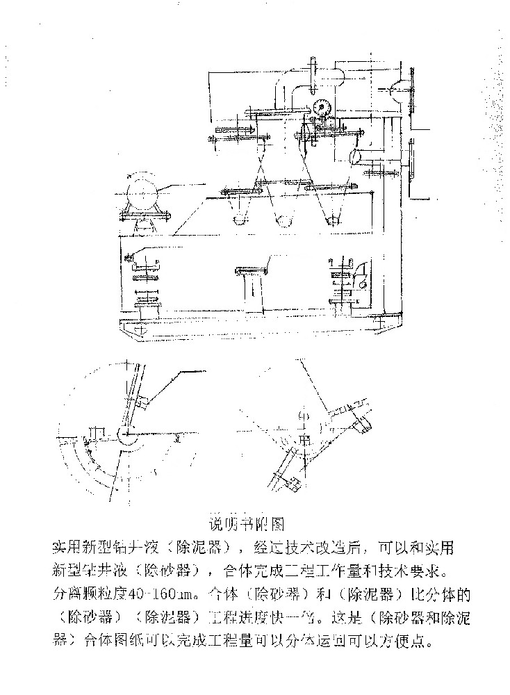 實(shí)用新型鉆井液除泥器